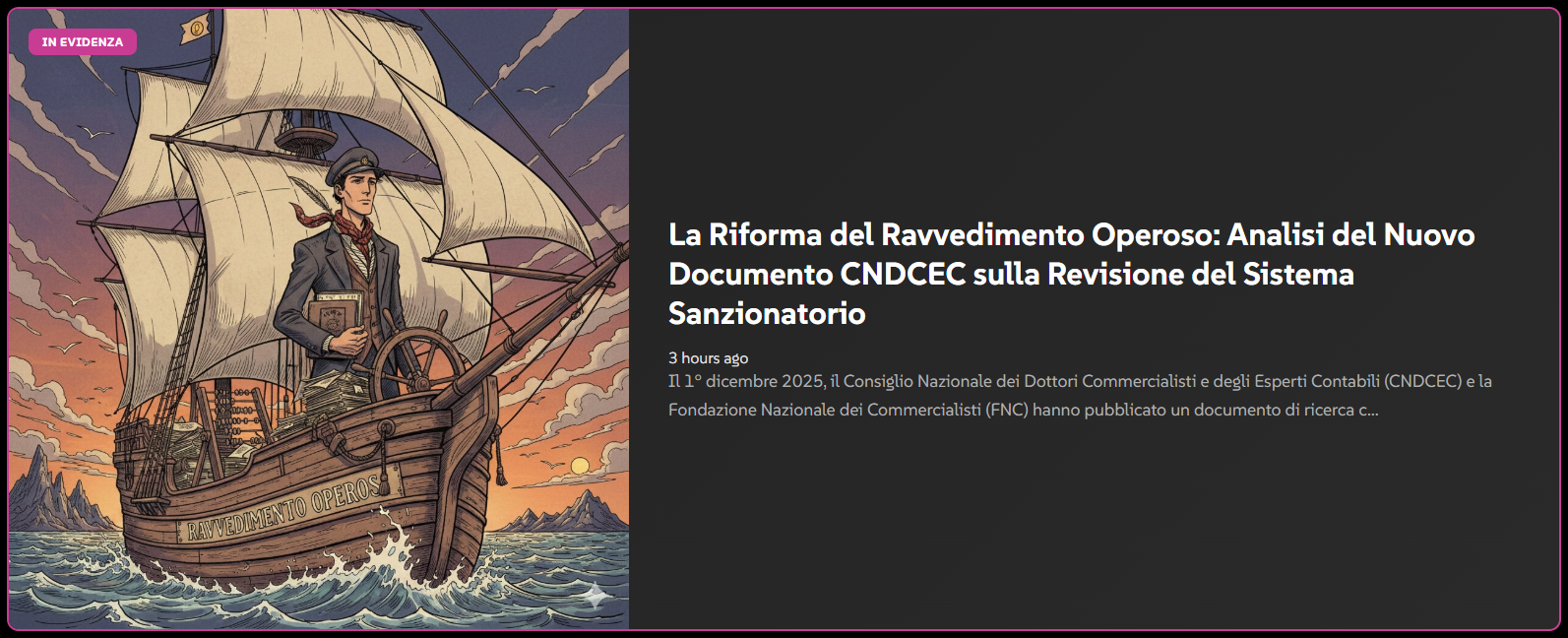 In evidenza - TaxDaily In evidenza - TaxDaily