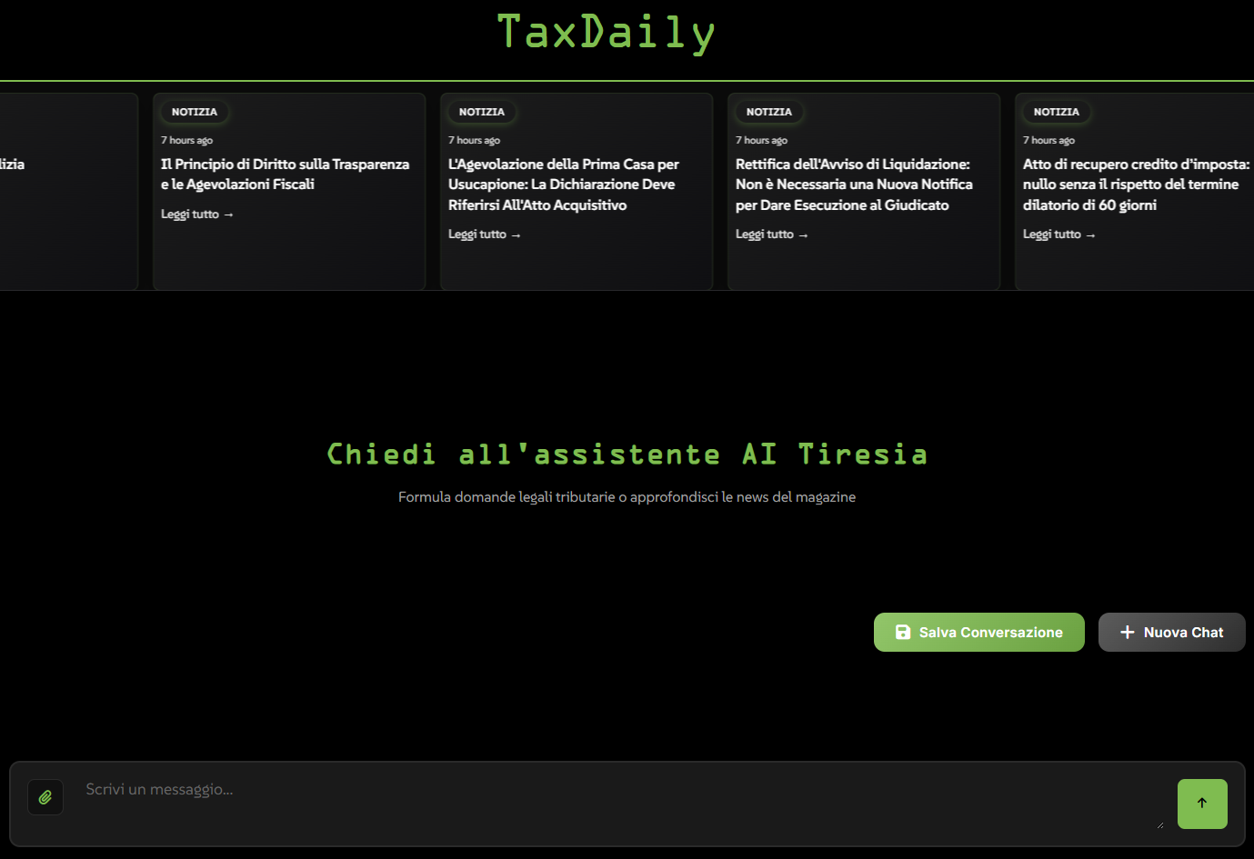 TaxDaily Chat TaxDaily Chat